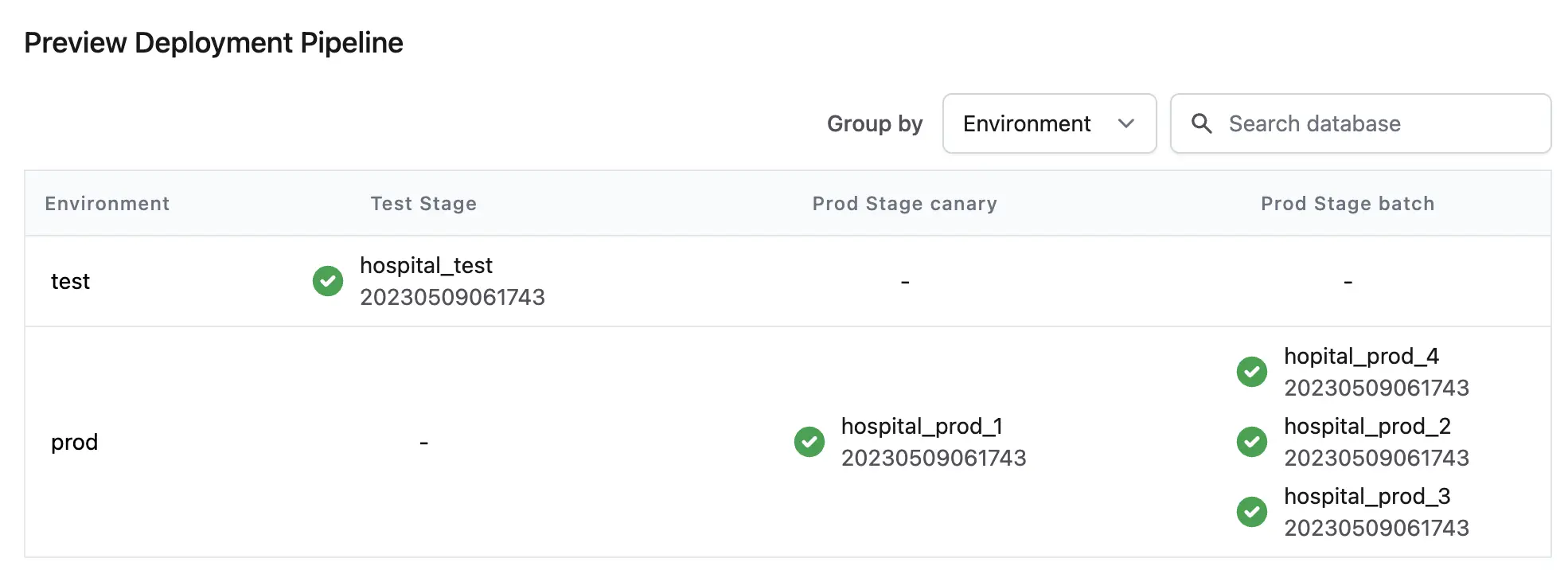 Bytebase canary release across tenant databases